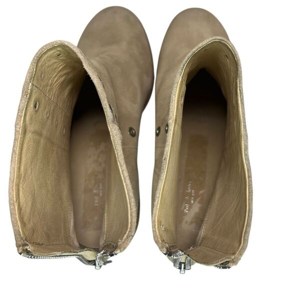 Rag & Bone, “Willow” Suede Ankle Boot in Sand, Grommets - Size 41, 11 (US) Beige - Picture 8 of 16